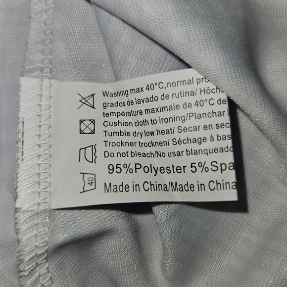 Beyove Womens XXL Plaid 3/4 Ruched Sleeve Suit Work Office Blazer Cardigan NWT - Picture 4 of 9